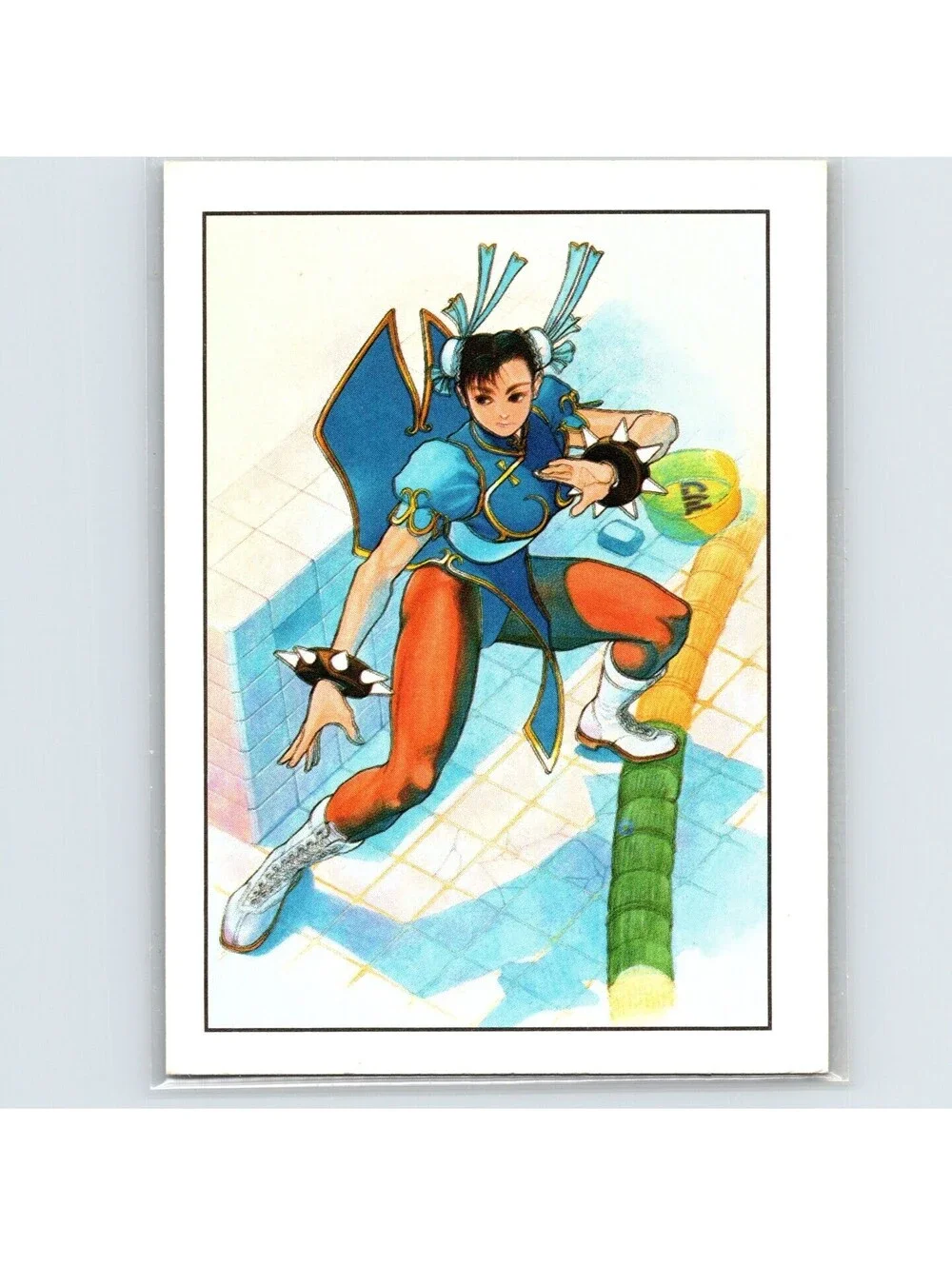 1993 Topps Street Fighter II Chinese Village market #88